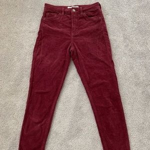 Topshop Jamie Cords